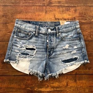 American eagle vtg hi-rise festival shorts 2